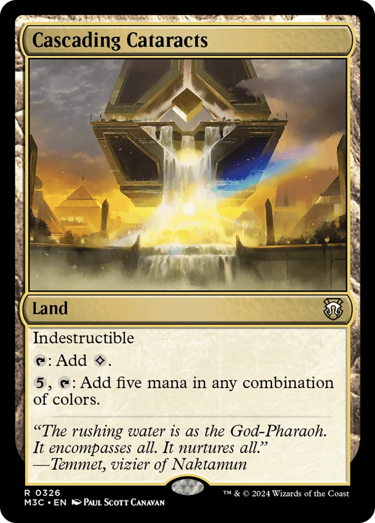Cascading Cataracts · Modern Horizons 3 Commander