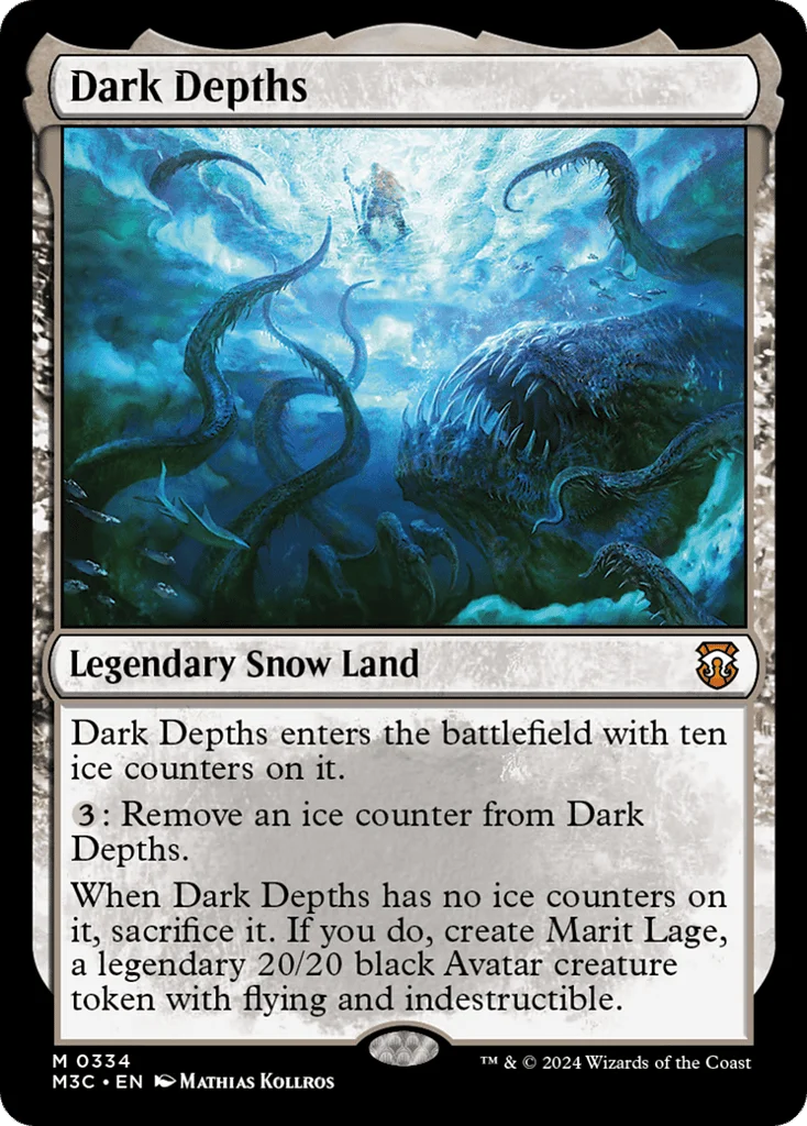 Dark Depths · Modern Horizons 3 Commander