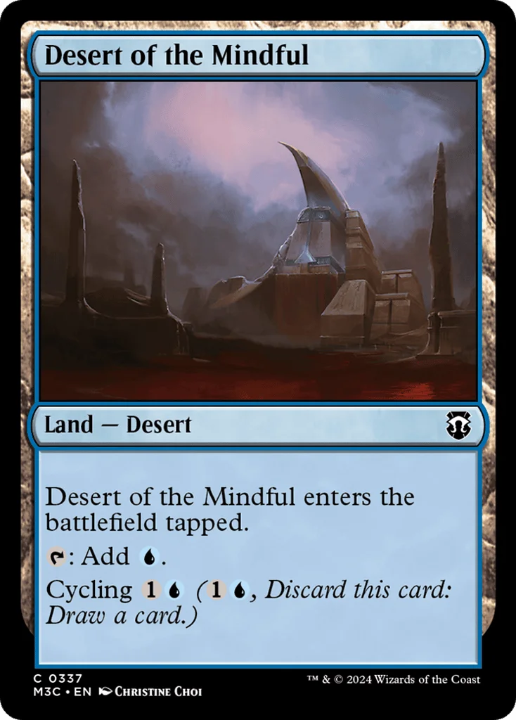 Desert of the Mindful · Modern Horizons 3 Commander