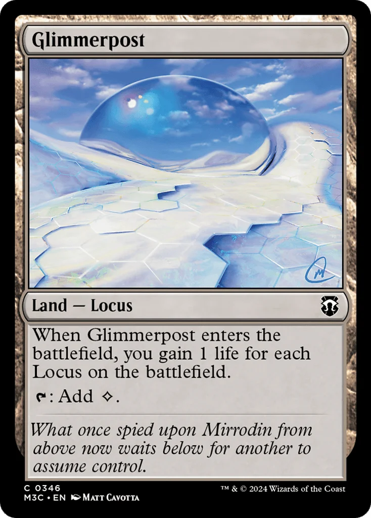 Glimmerpost · Modern Horizons 3 Commander