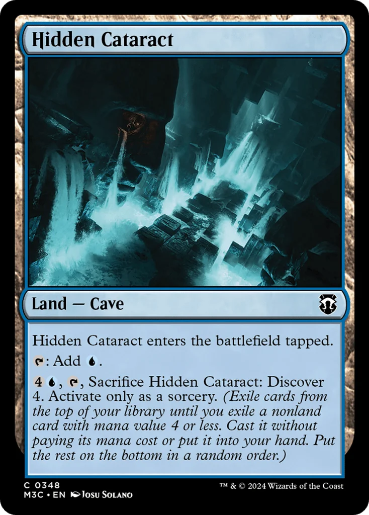 Hidden Cataract · Modern Horizons 3 Commander