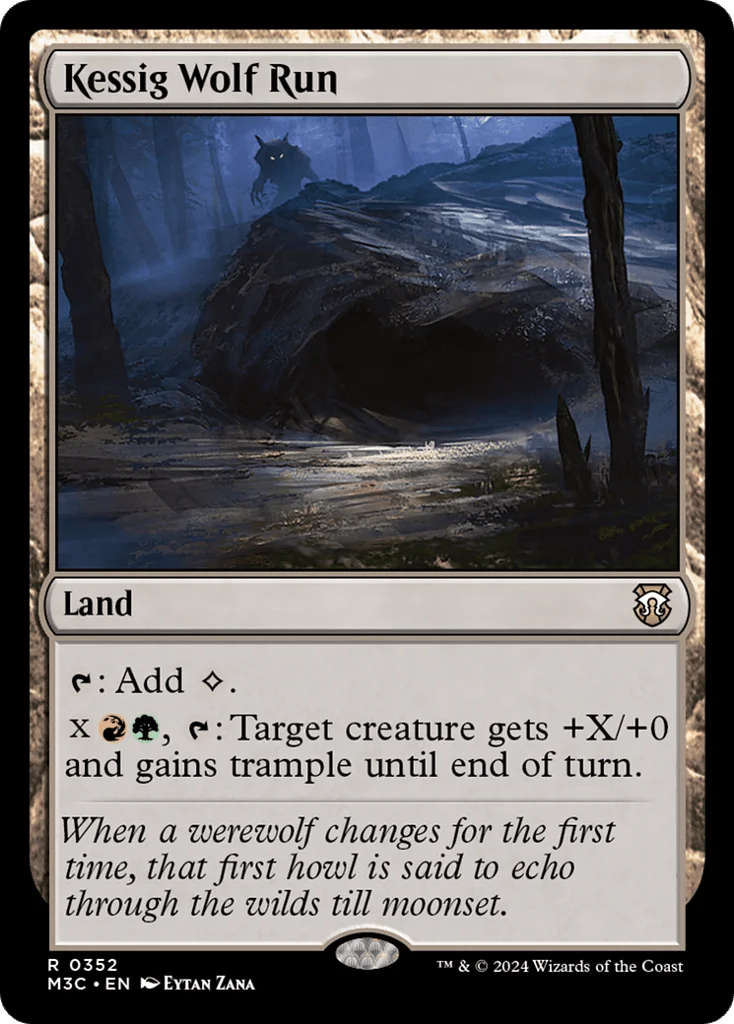 Kessig Wolf Run · Modern Horizons 3 Commander