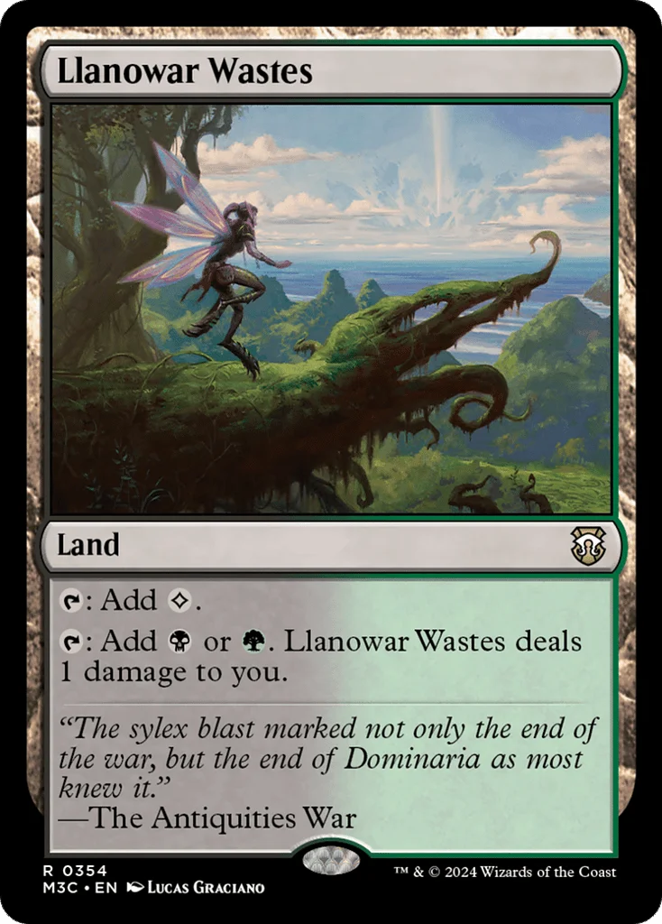 Llanowar Wastes · Modern Horizons 3 Commander