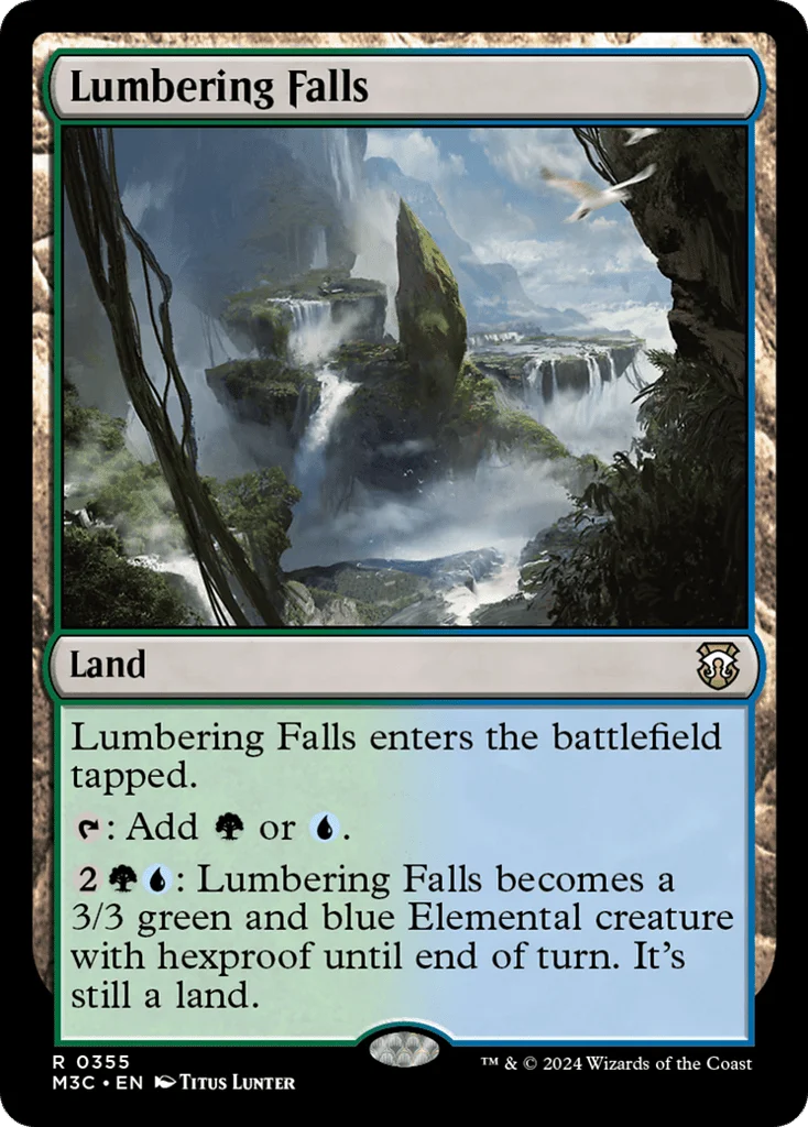Lumbering Falls · Modern Horizons 3 Commander