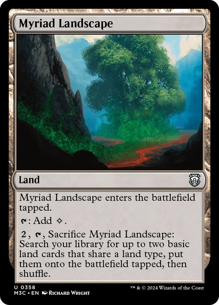 Myriad Landscape · Modern Horizons 3 Commander