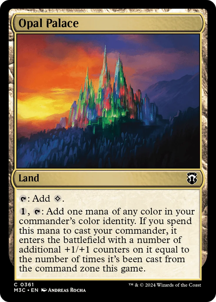Opal Palace · Modern Horizons 3 Commander