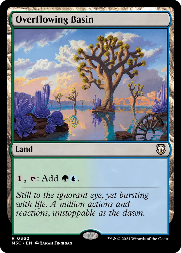 Overflowing Basin · Modern Horizons 3 Commander