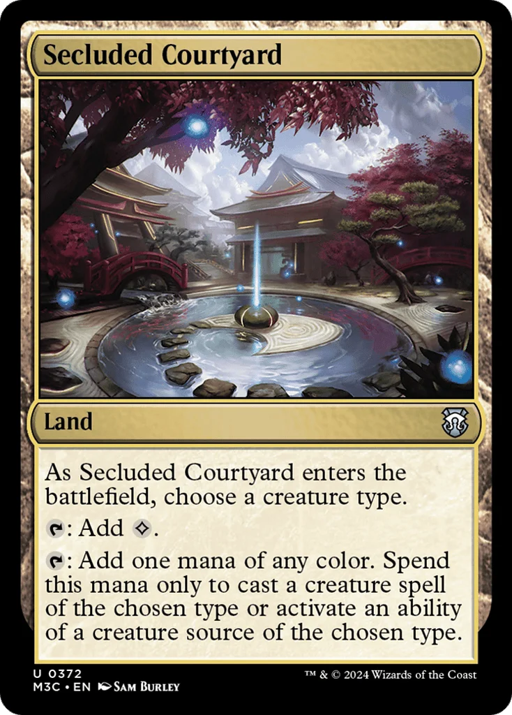 Secluded Courtyard · Modern Horizons 3 Commander