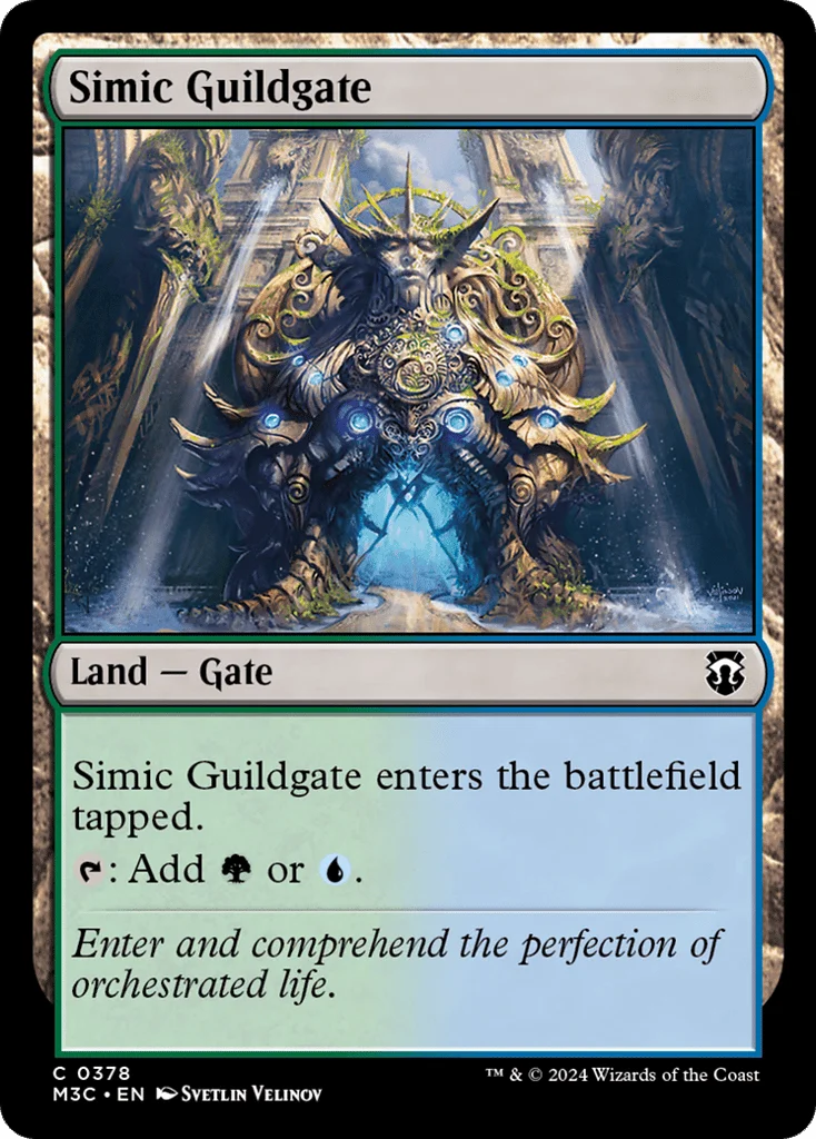 Simic Guildgate · Modern Horizons 3 Commander