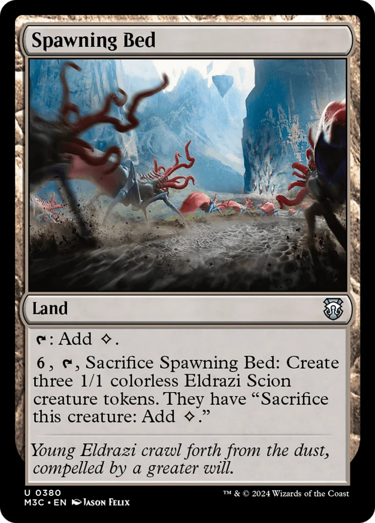 Spawning Bed · Modern Horizons 3 Commander