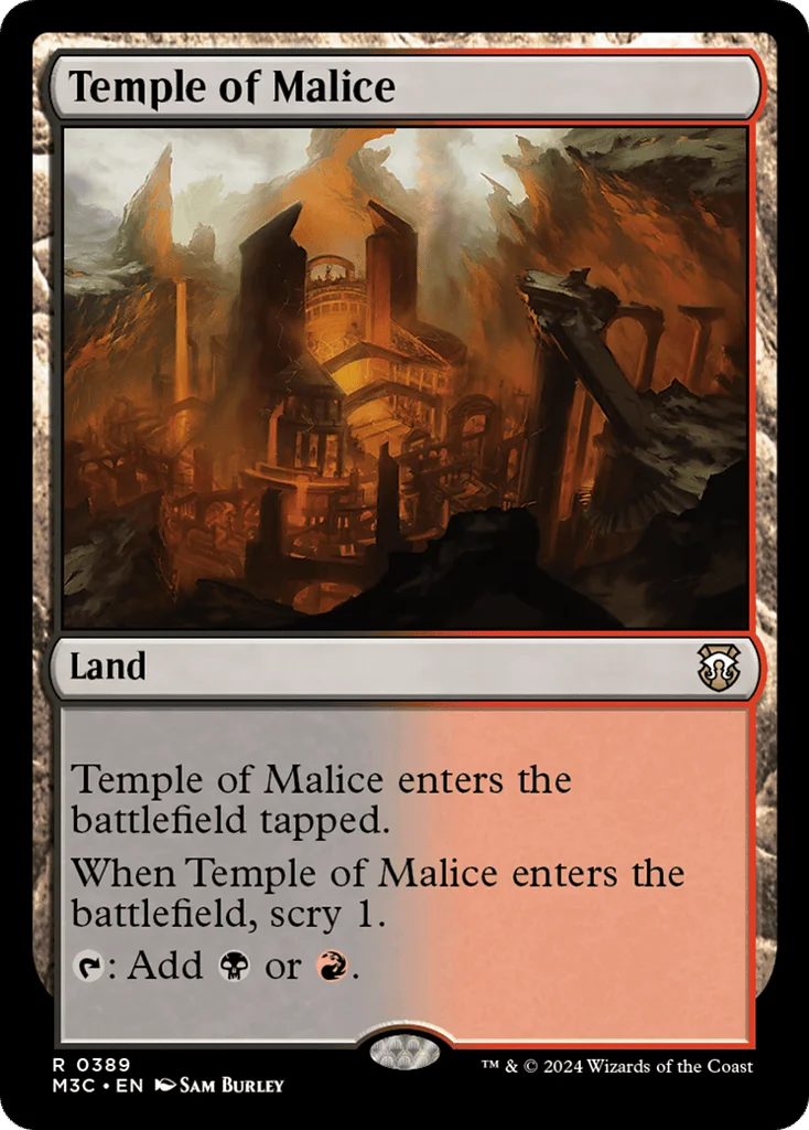 Temple of Malice · Modern Horizons 3 Commander