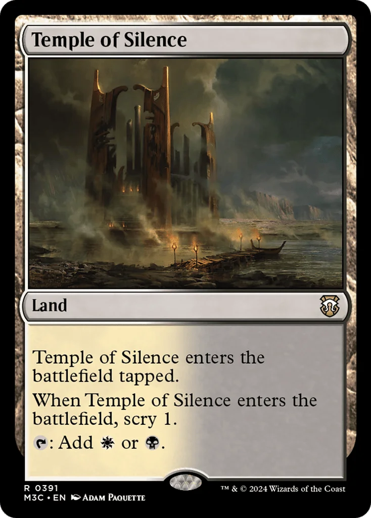 Temple of Silence · Modern Horizons 3 Commander