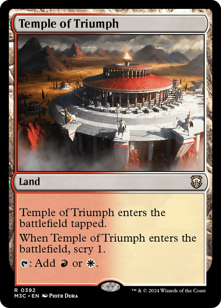 Temple of Triumph · Modern Horizons 3 Commander