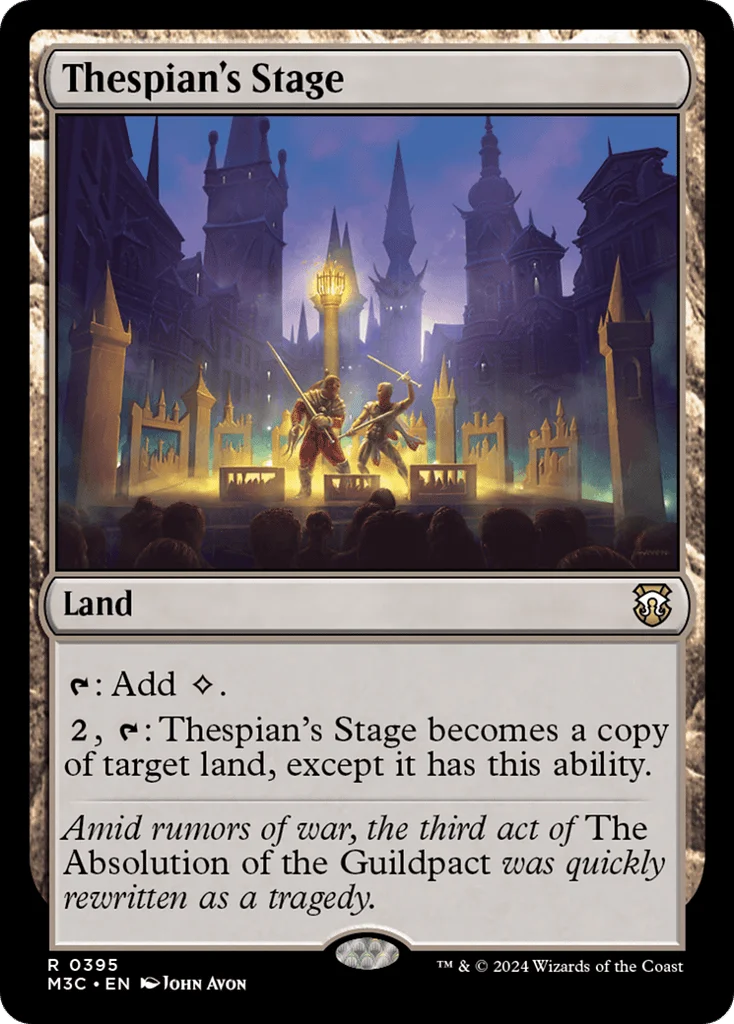 Thespian's Stage · Modern Horizons 3 Commander