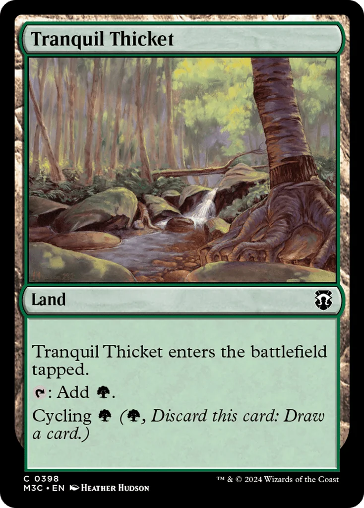 Tranquil Thicket · Modern Horizons 3 Commander