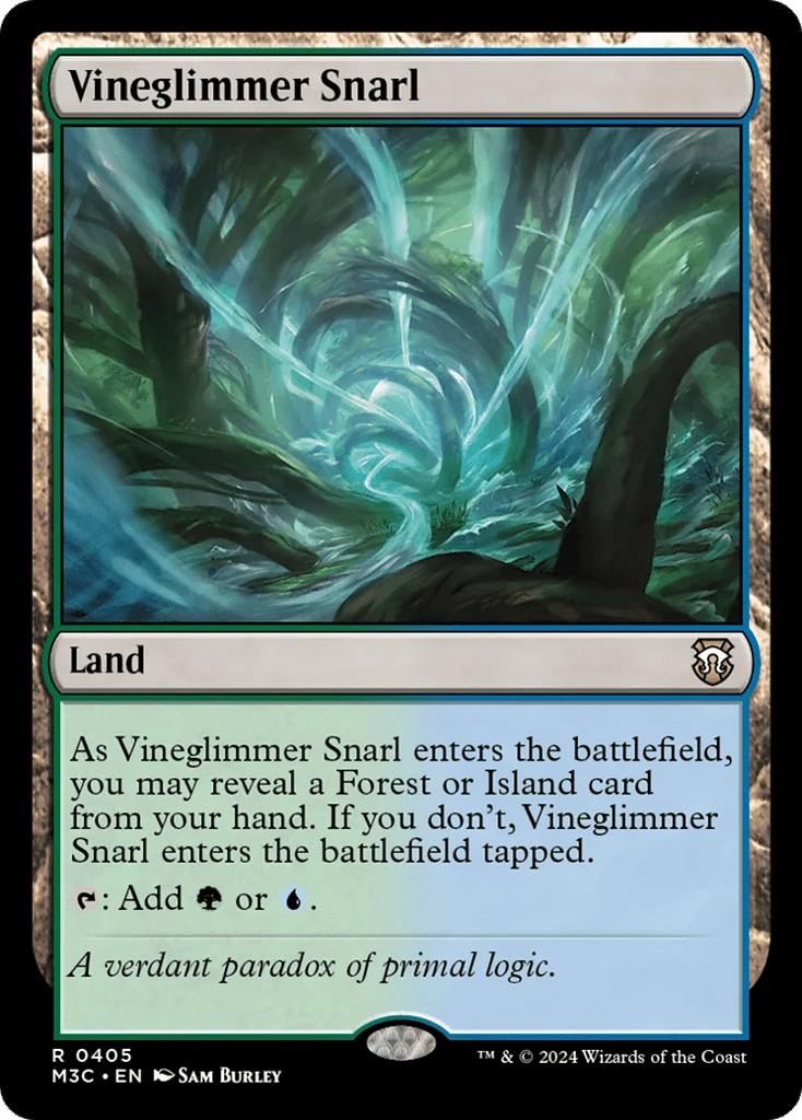 Vineglimmer Snarl · Modern Horizons 3 Commander