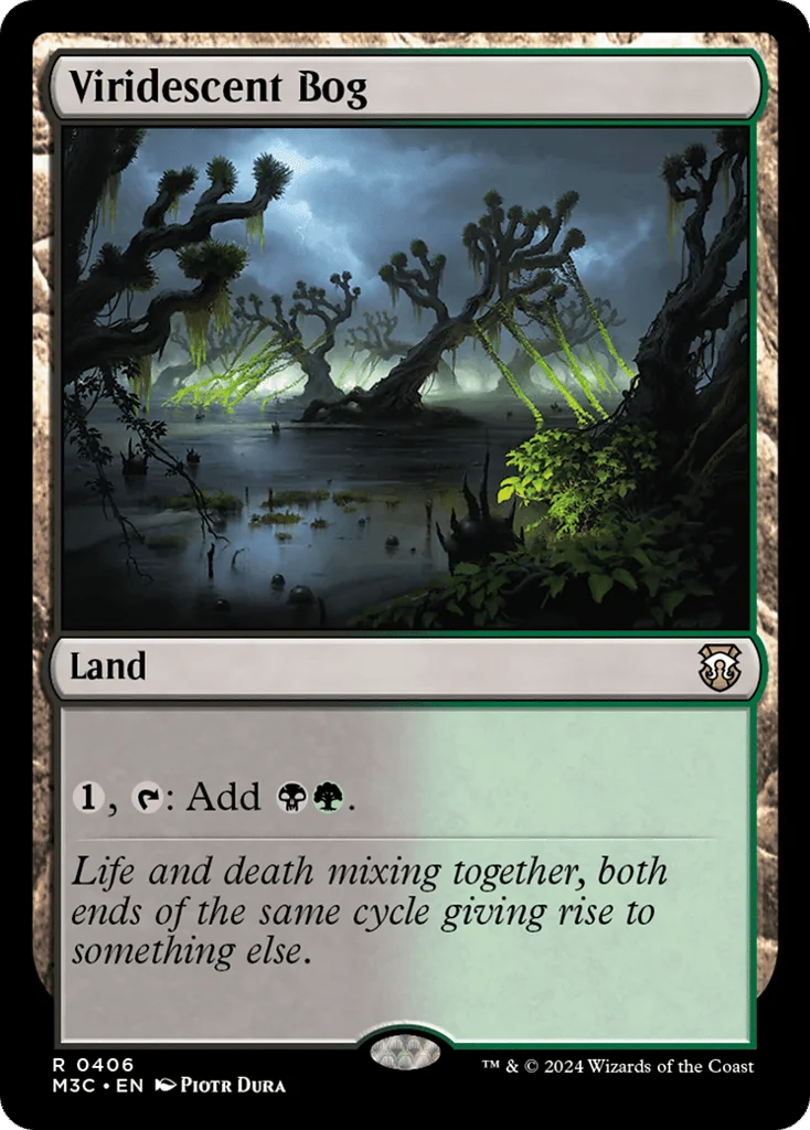 Viridescent Bog · Modern Horizons 3 Commander