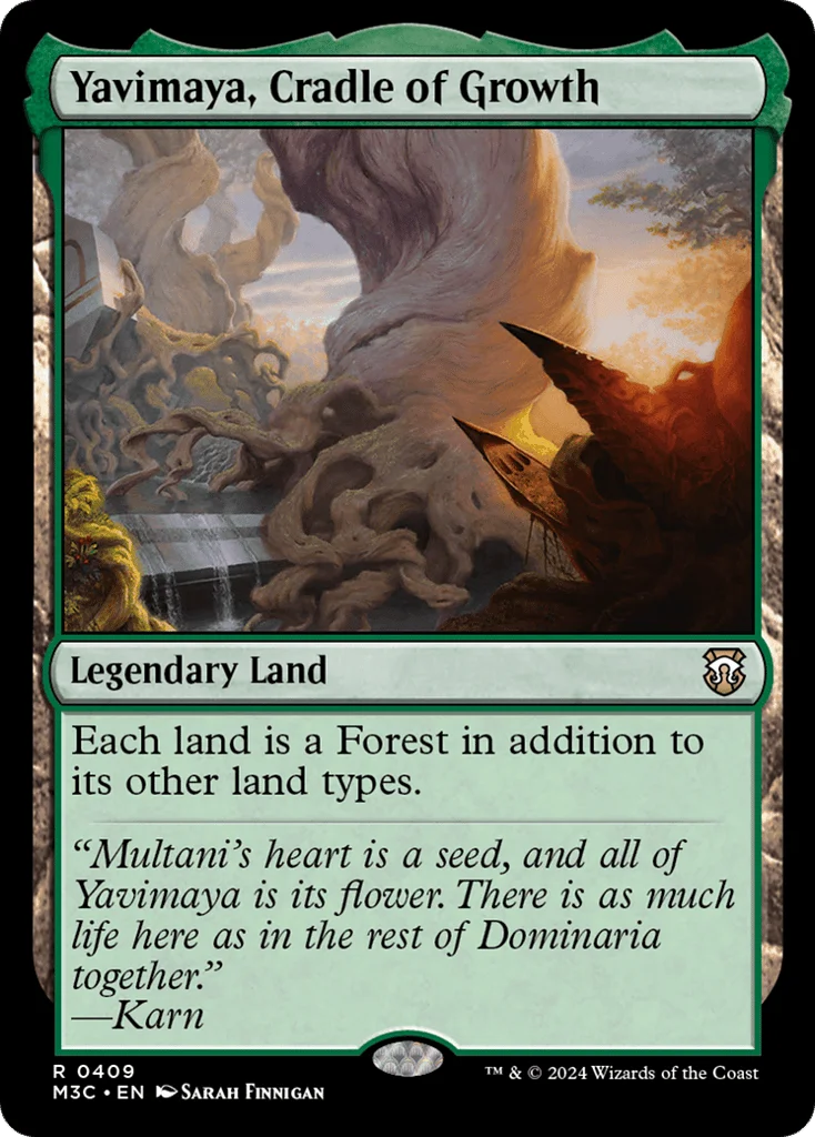 Yavimaya, Cradle of Growth · Modern Horizons 3 Commander