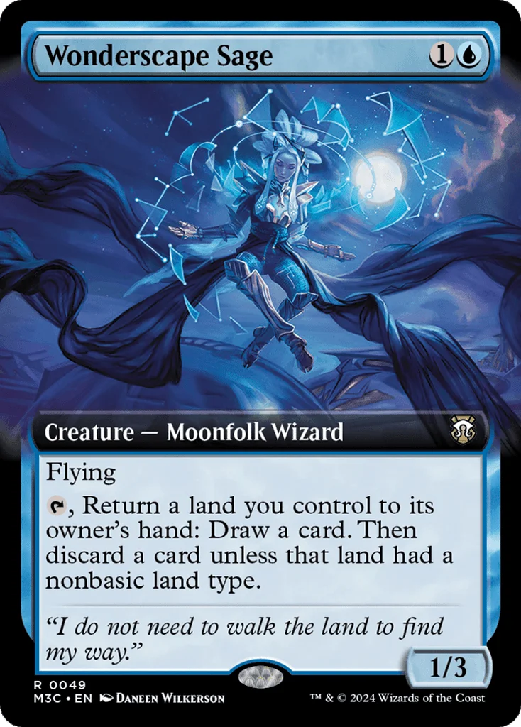 Wonderscape Sage · Modern Horizons 3 Commander