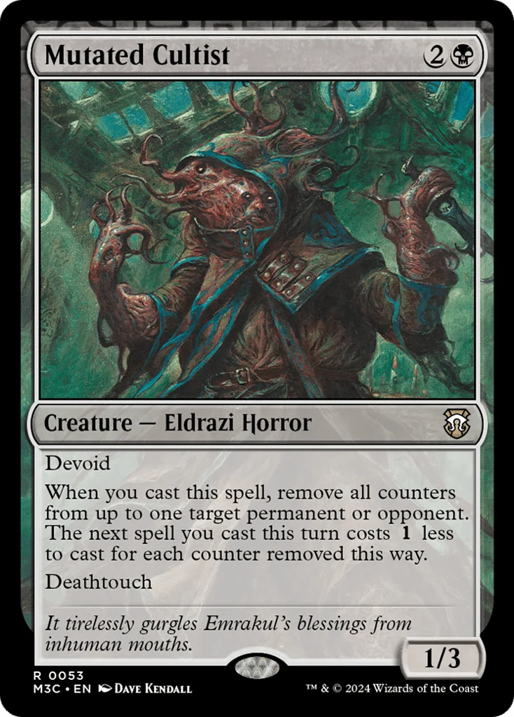 Mutated Cultist · Modern Horizons 3 Commander