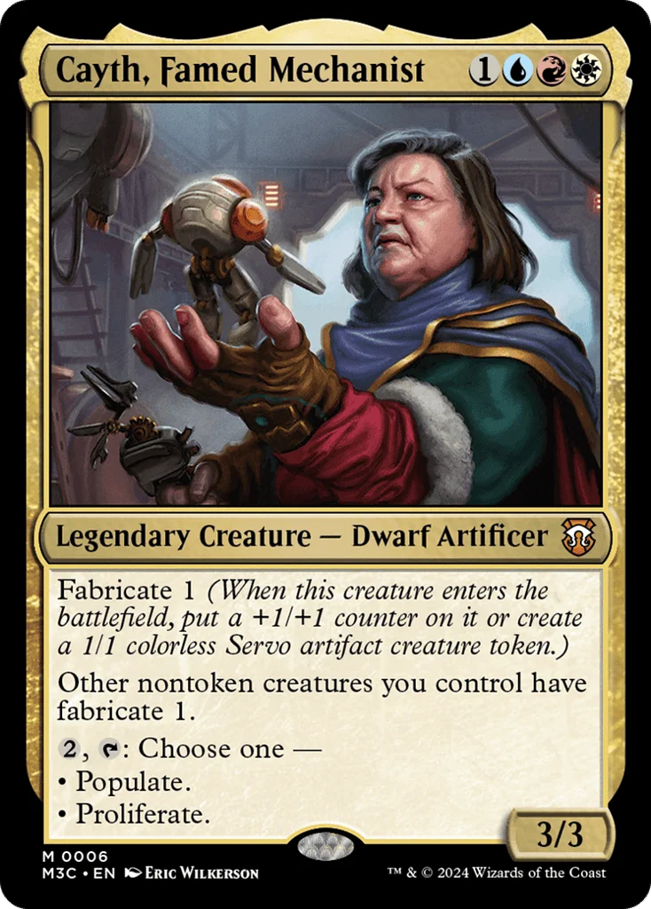 Cayth, Famed Mechanist · Modern Horizons 3 Commander