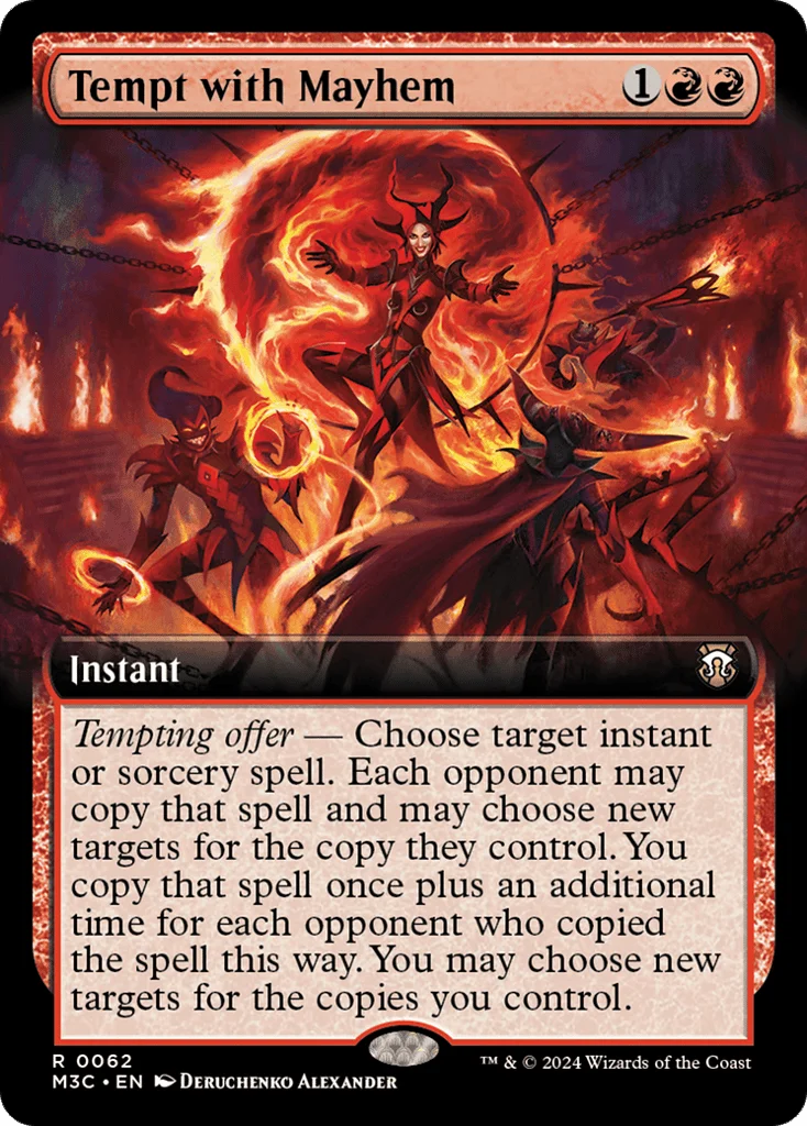 Tempt with Mayhem · Modern Horizons 3 Commander