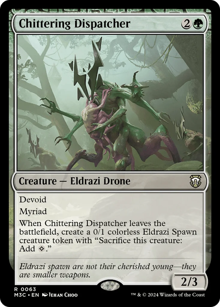 Chittering Dispatcher · Modern Horizons 3 Commander