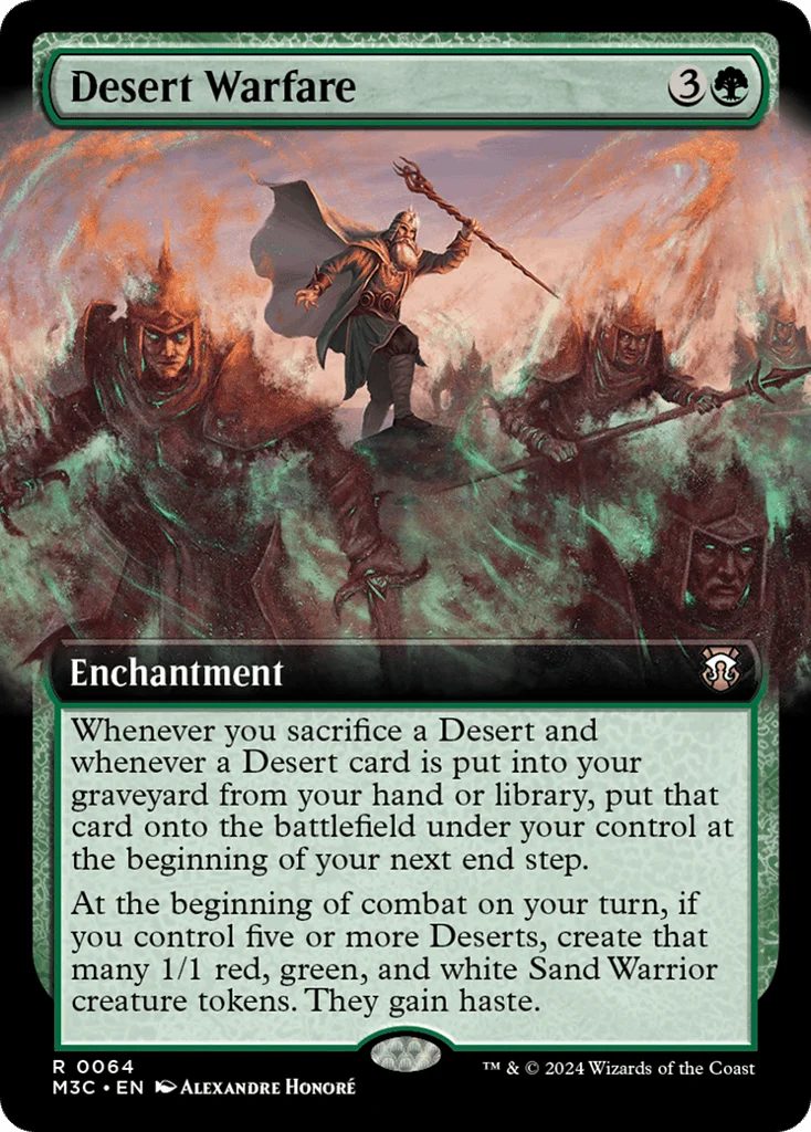 Desert Warfare · Modern Horizons 3 Commander