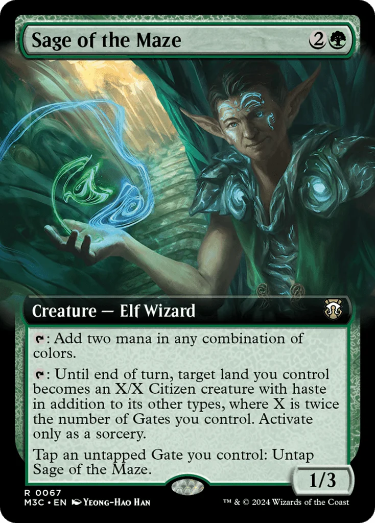 Sage of the Maze · Modern Horizons 3 Commander