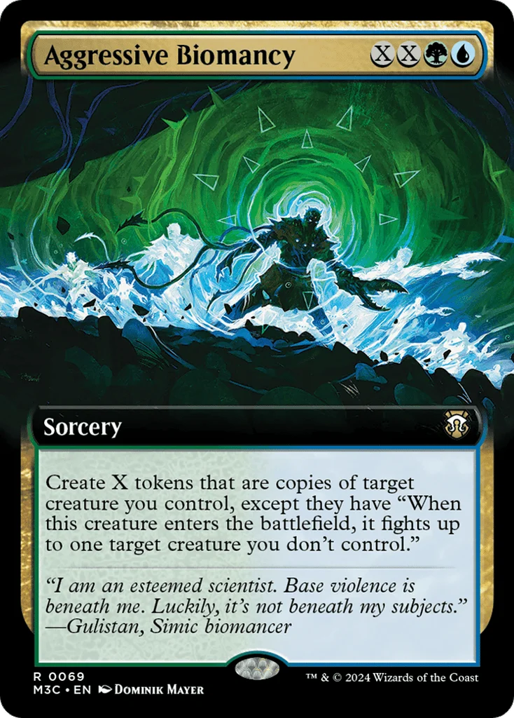 Aggressive Biomancy · Modern Horizons 3 Commander