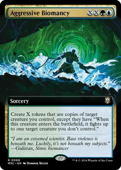 Aggressive Biomancy