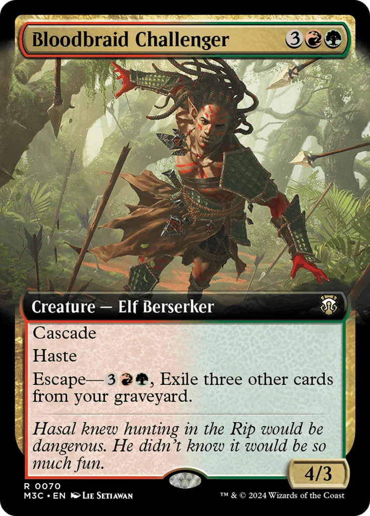 Bloodbraid Challenger · Modern Horizons 3 Commander