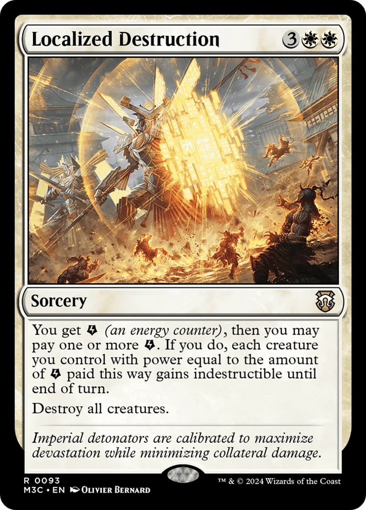 Localized Destruction · Modern Horizons 3 Commander