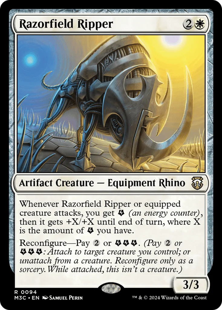 Razorfield Ripper · Modern Horizons 3 Commander