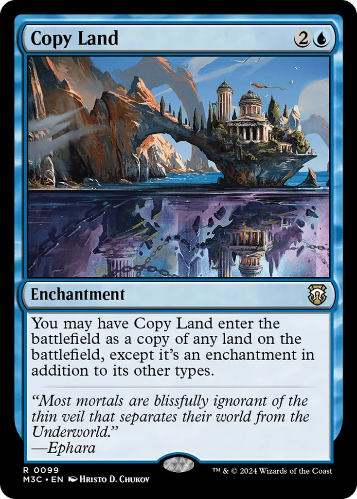 Copy Land · Modern Horizons 3 Commander