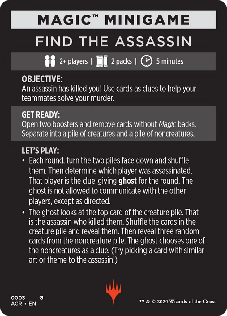 Find the Assassin // Find the Assassin (cont'd) · Assassin's Creed Minigames