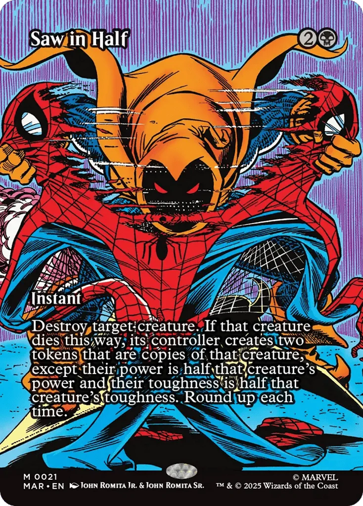 Saw in Half · Marvel Universe