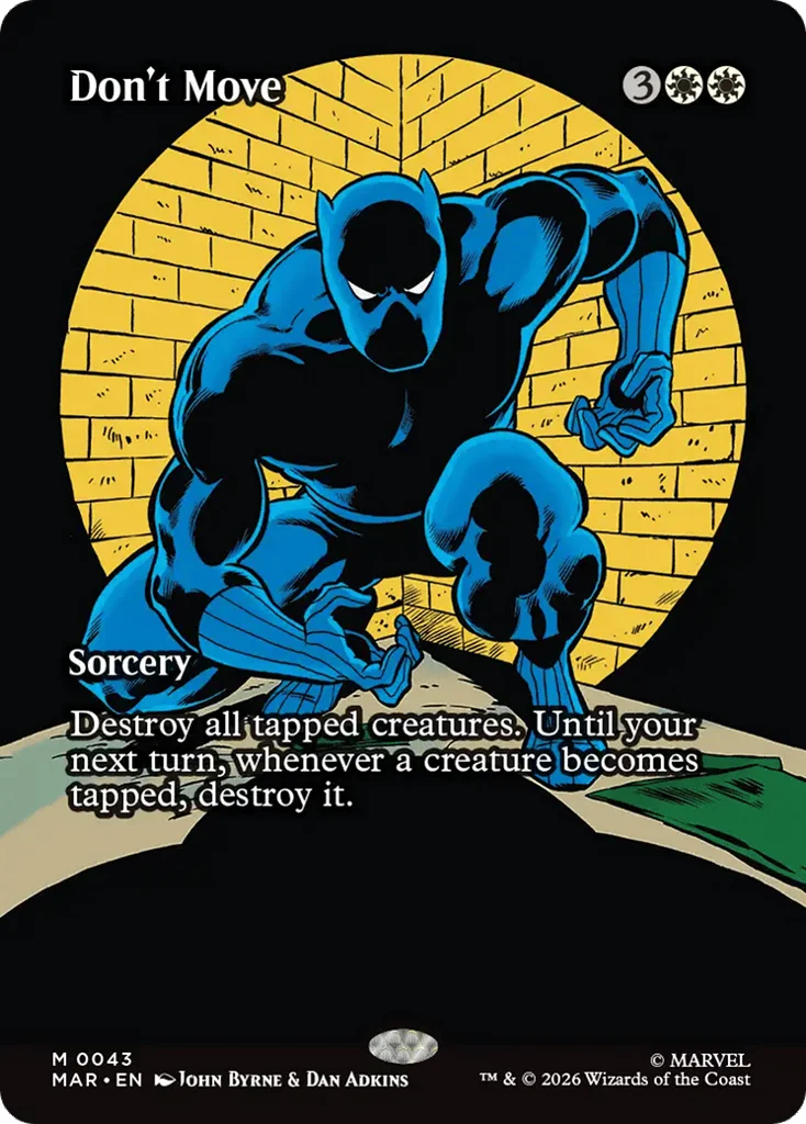Don't Move · Marvel Universe