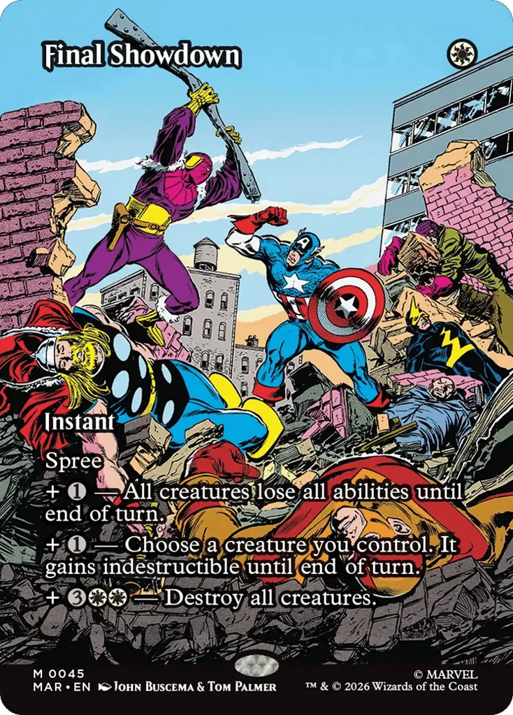 Final Showdown · Marvel Universe