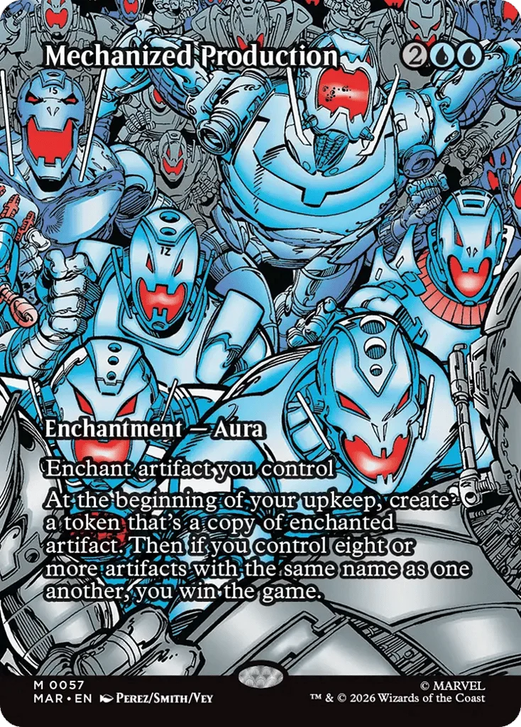 Mechanized Production · Marvel Universe
