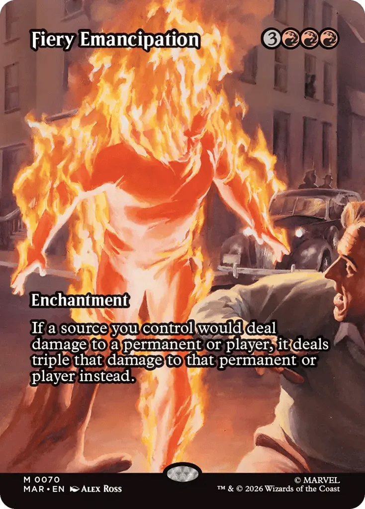 Fiery Emancipation · Marvel Universe