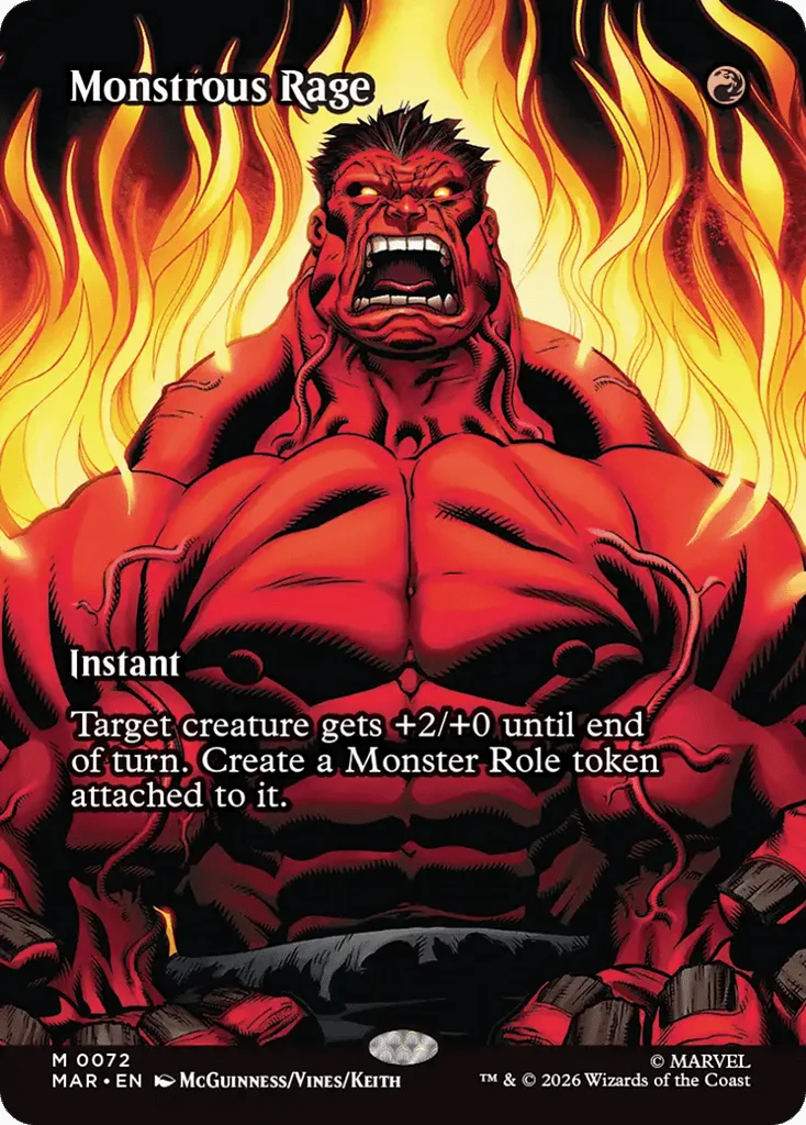 Monstrous Rage · Marvel Universe
