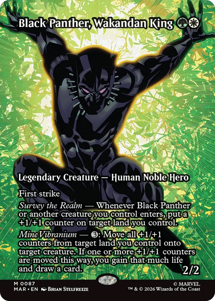 Black Panther, Wakandan King · Marvel Universe