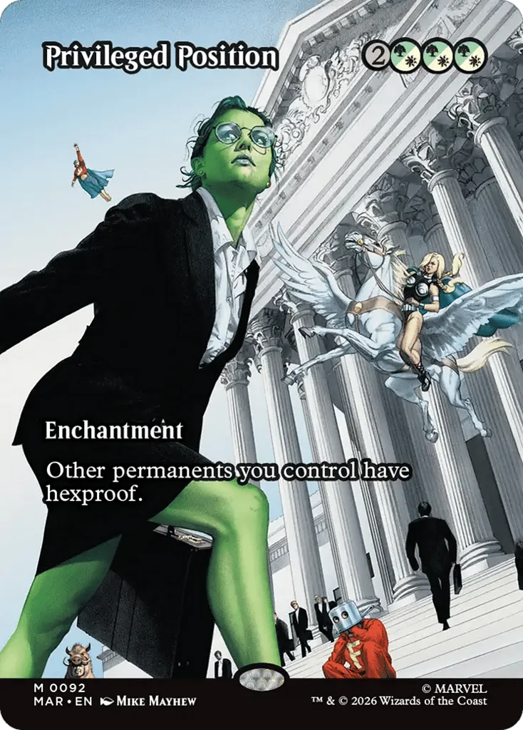 Privileged Position · Marvel Universe