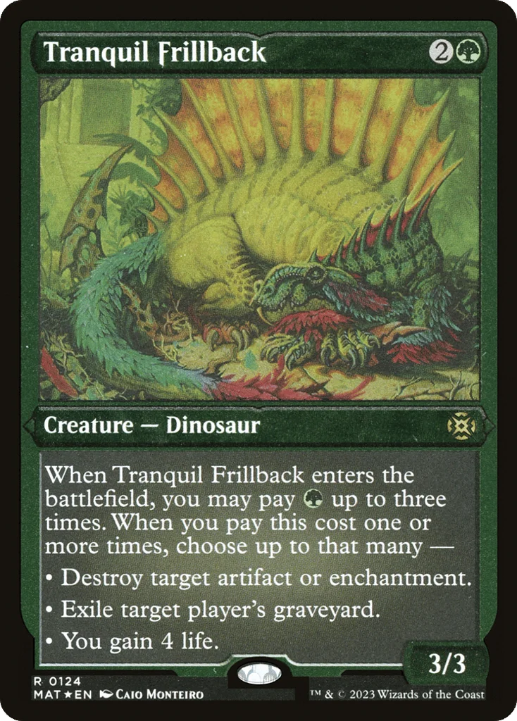 Tranquil Frillback · March of the Machine: The Aftermath