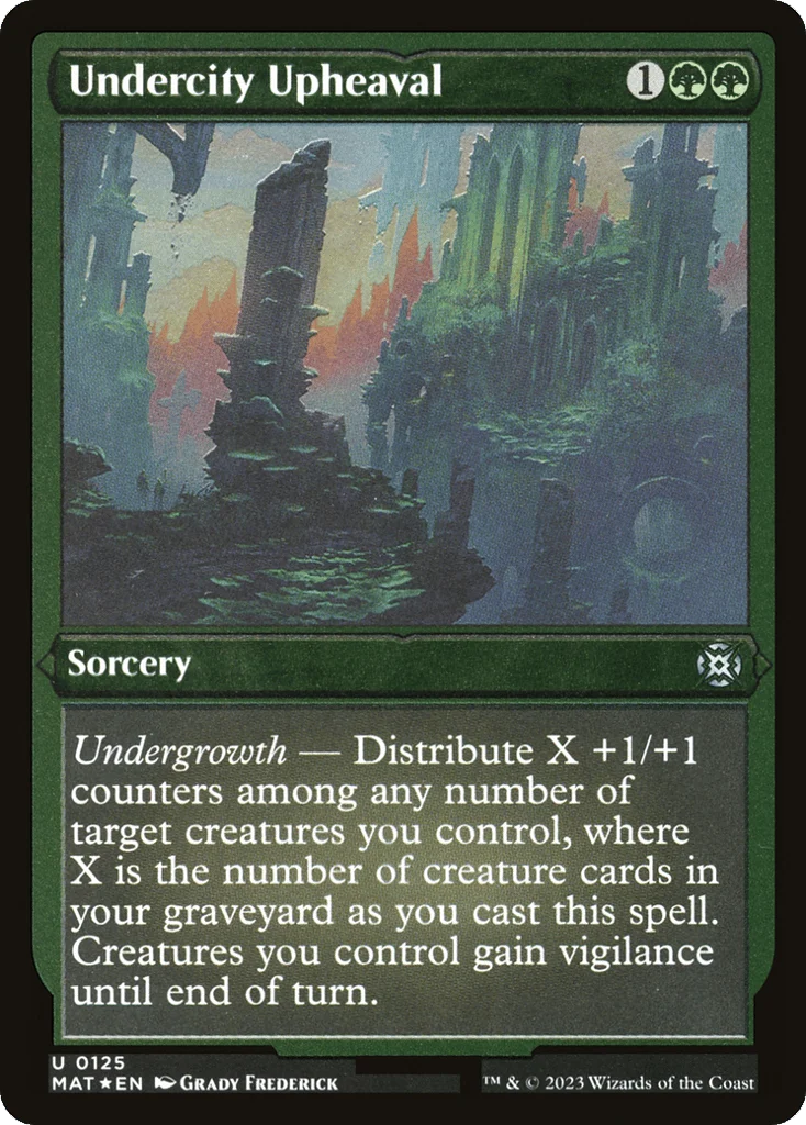 Undercity Upheaval · March of the Machine: The Aftermath