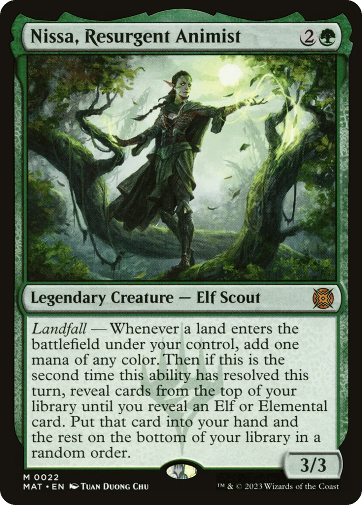 Nissa, Resurgent Animist · March of the Machine: The Aftermath
