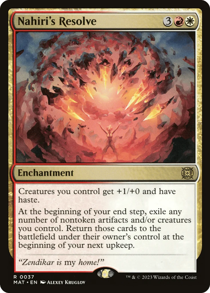 Nahiri's Resolve · March of the Machine: The Aftermath