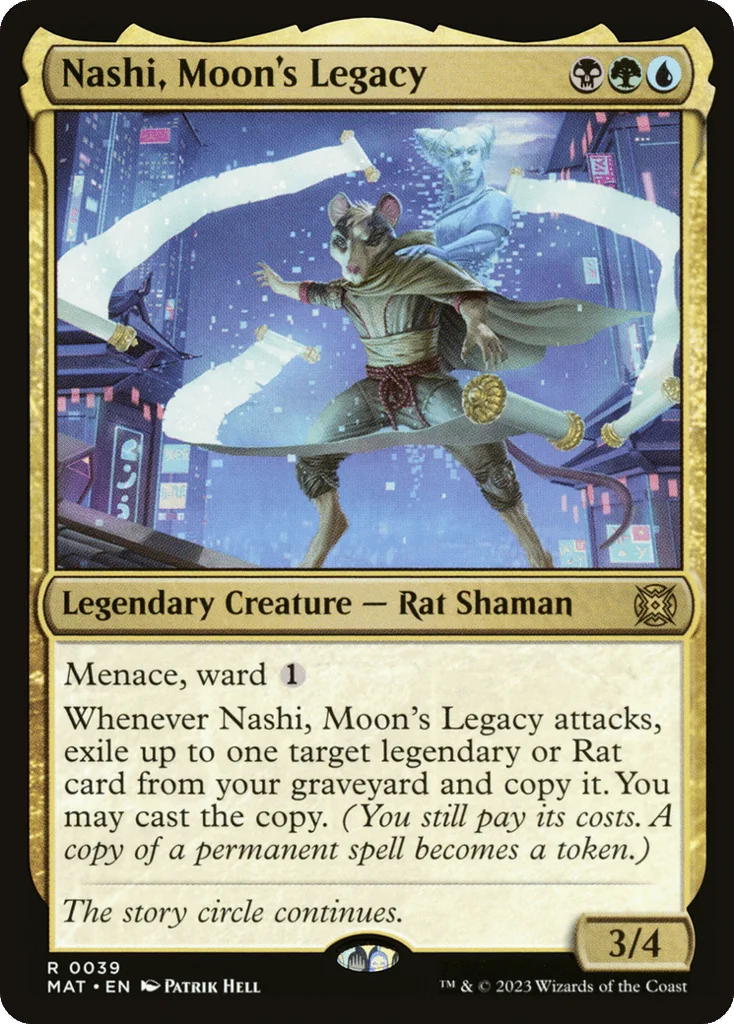 Nashi, Moon's Legacy · March of the Machine: The Aftermath