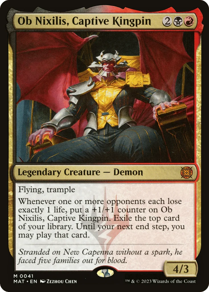 Ob Nixilis, Captive Kingpin · March of the Machine: The Aftermath